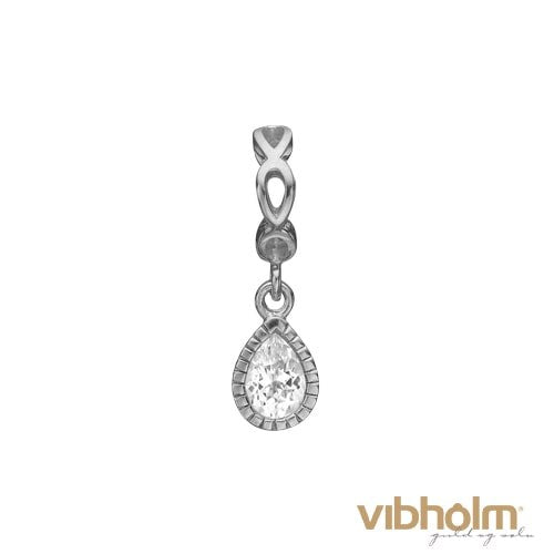 Christina Jewelry & Watches - Treasure Love Charm - sølv